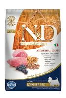 N&D Low Grain Dog Adult Mini Lamb & Blueberry 7 kg