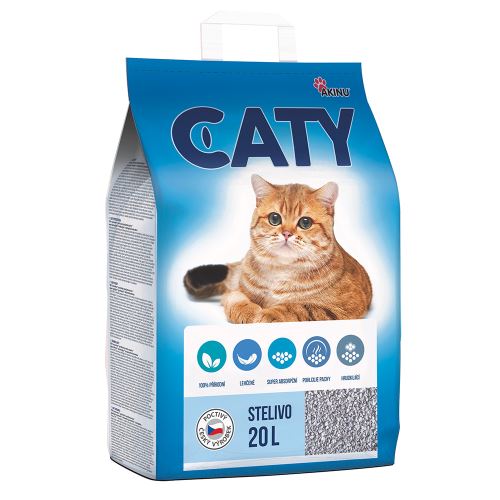 Akinu Křemelinové stelivo pro kočky Caty 20l