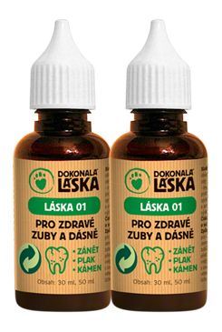 LÁSKA 01 Pro zdravé zuby a dásně psů 50ml