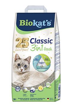 Podestýlka Biokat´s Classic Fresh 18L
