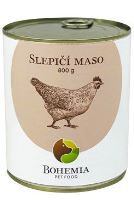 BOHEMIA Slepičí maso ve vlastní šťávě 400g (1)