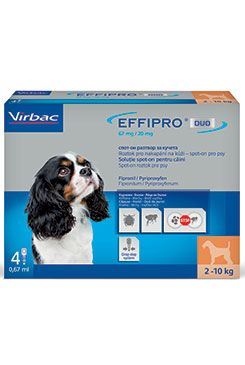 Effipro DUO Dog L (20-40kg) 268/80 mg, 4x2,68ml