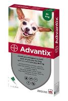 Advantix Spot on pro psy do 4 kg 0,4 ml