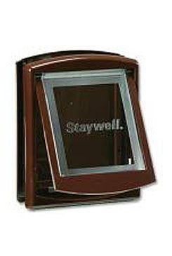 Staywell Dvířka s transparentním flapem hnědá typ 755