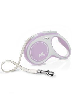 Vodítko FLEXI Comfort M pásek 5m/25kg modrá NEW
