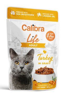 Calibra Cat Life kapsa Adult Duck in gravy 85g