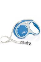 Vodítko FLEXI Comfort M pásek 5m/25kg modrá NEW (3)