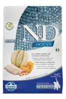 N&amp;D OCEAN CAT Kitten Cod &amp; Shrimp &amp; Pumpkin&amp;Melon 300g
