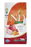 N&amp;D GF Pumpkin CAT Quail &amp; Pomegranate 300g