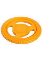 Hračka pes FRISBEE MINI plov. z TPR pěny, oranžová KW