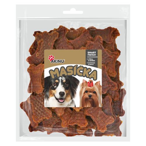 Akinu Masíčka kuřecí kostičky s karotkou 300g