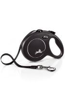 Vodítko FLEXI Classic New páska černé L - 5 m