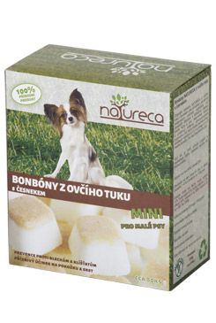 NATURECA Bonbóny z ovčího tuku s česnekem Maxi 250g
