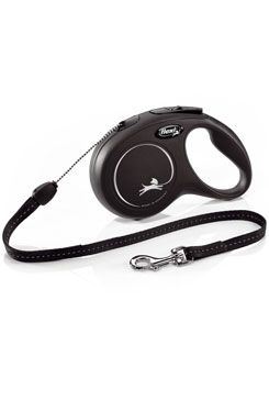 Vodítko FLEXI Classic NEW S lanko 8m/12kg červená