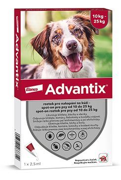 Advantix Antiparazitní pipeta pro psy