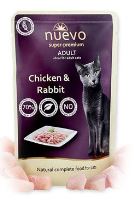 Nuevo Adult Chicken&Rabbit - kapsička kuře&králík pro dospělé kočky 85 g