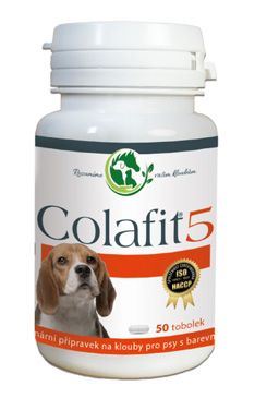 Colafit 5 na klouby pro psy barevné 100tbl