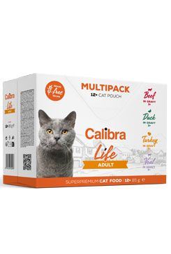 Calibra Cat Life kapsa Adult Duck in gravy 85g
