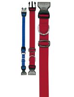 Obojek nylon CLUB C 44cmx15mm červený FP 1ks (1)