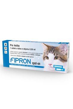 Fipron Antiparazitní pipeta pro kočky 0,5 ml