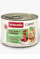 Animonda konz. kočka Adult hov/krůta/králík 200 g