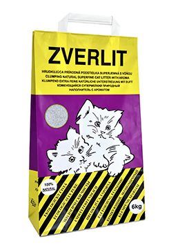 Zverlit fialový podestýlka super jemná s vůní 6 kg