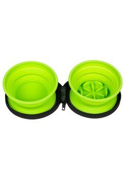 Kiwi Walker Cestovní dvojmiska Slowfeeder 700ml