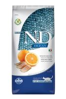 N&amp;D OCEAN CAT Adult Herring &amp; Orange 10kg