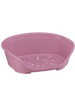 Pelech plast SIESTA DLX 6 růžový 70,5x52x23,5cm FP