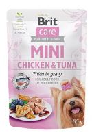 Brit Care Dog Mini Rabbit&Salmon fillets in gravy 85g (1)